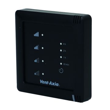 Standenschakelaar Vent-Axia SSU-BZ | Draadloos Batt. | Zwart