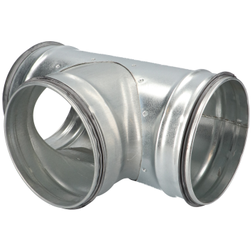 T-stuk spirobuis andersom Ø125-150mm | 90° | Safe