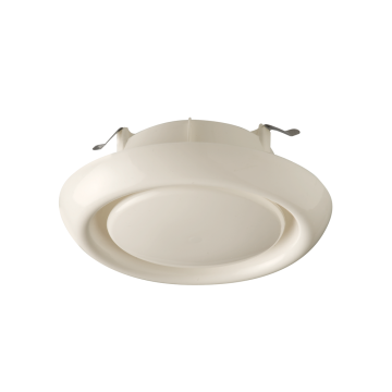 Toe-/Afvoerventiel Air Excellent Ø125mm | KST | Wit