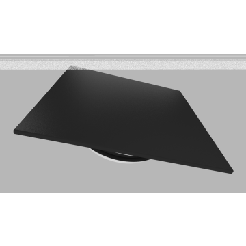 Toe- en afvoerventiel LINEs/LINEis Ø125mm | Vierkant | Zwar