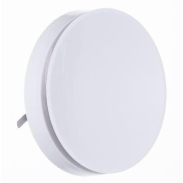 Toevoerventiel DEC Rondo Ø100mm | RAL9002