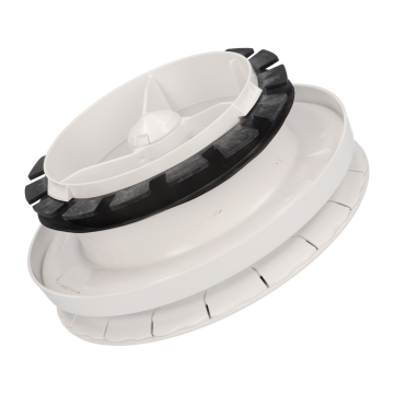 Toevoerventiel Zehnder ComfoValve Luna S | Ø125mm | RAL9003