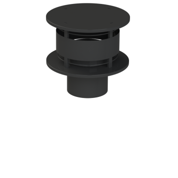 Tregakap ALU | Ø200mm | Zwart