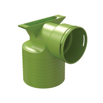 Ventieladapter Ubbink | 1xAE48sc | Ø125mm | 90°