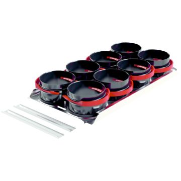 Verdeelplaat Zehnder ComfoWell Therm 420 | 8x CT90 RLC