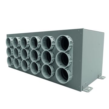 Verdeelunit Vent-Axia UfP+ | 18Ø69 | Ø160mm | Geluiddemper