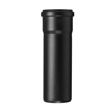 Verlengbuis Luchttoevoer Ubbink Ø100mm | 500mm | Zwart