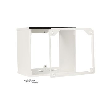 Verlengstuk Brink Air 70 wit | Muurdikte 350-400 mm