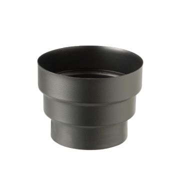 Verloop Ubbink KST | Ø176-158-132mm | DDV 131 | Zwart