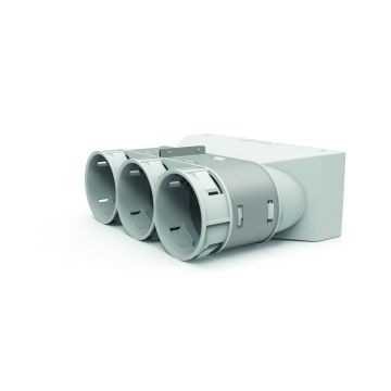 Verloop UfP+ | 220x80mm | 3xØ69