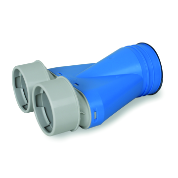 Verloop Vent-Axia Uniflexplus+ | 2xØ90-125mm