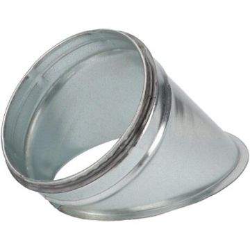 Vlakzadel spirobuis Ø200mm | 45° | Safe