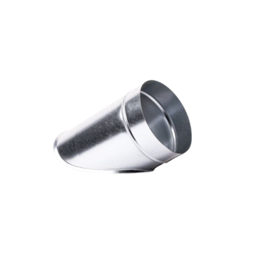 Vlakzadel spirobuis Ø355mm | 45°