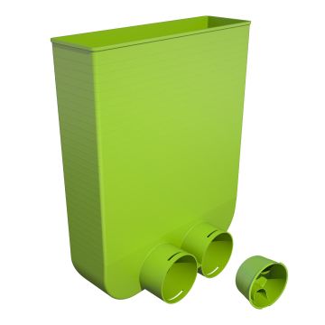 Vloerroosteradapter Ubbink | 2xAE34c