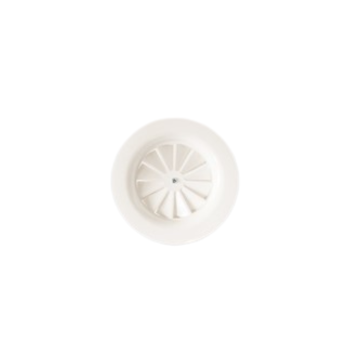 Wervelrooster OC Waterloo RWTF | Ø160mm | Rond | RAL9010