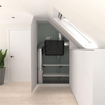 WTW Renson Flux+ Wall Compact 275 | CO₂&RH&VOC | L+R